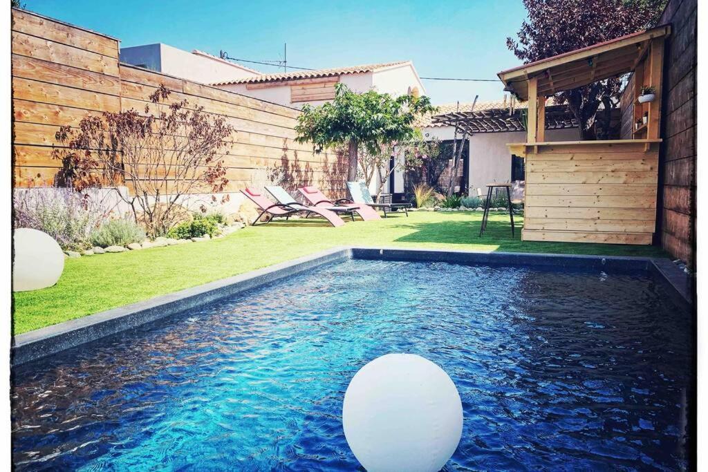 Villa 5mn des plages avec piscine privée chauffée&jacuzzi privatif Porto Vecchio Exterior foto